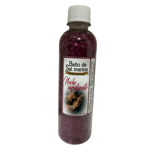 Baño de Sal Marina Noche Ardiente