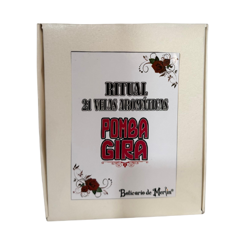 Ritual 21 Velas Aromáticas de Pomba Gira
