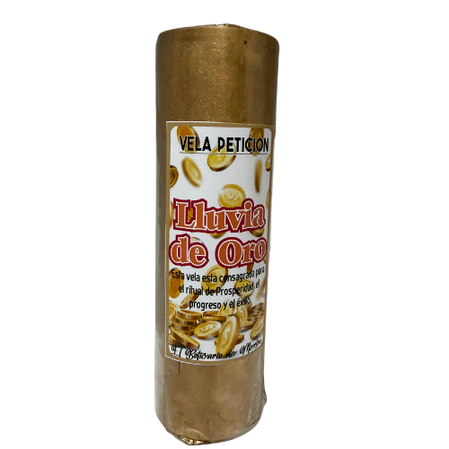 Vela Lluvia de Oro