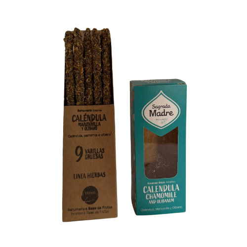 Sahumerio Calendula, Manzanilla y Olibano
